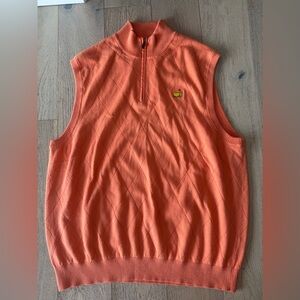 Bobby Jones Men’s Pullover Masters Tournament Vest Orange Xxl